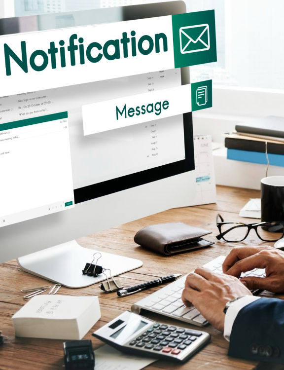 Marketing automation workflow on desktop