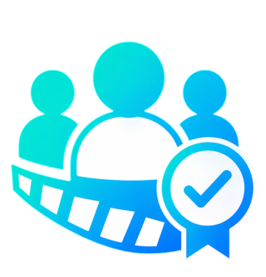 Targeted lead generation icon