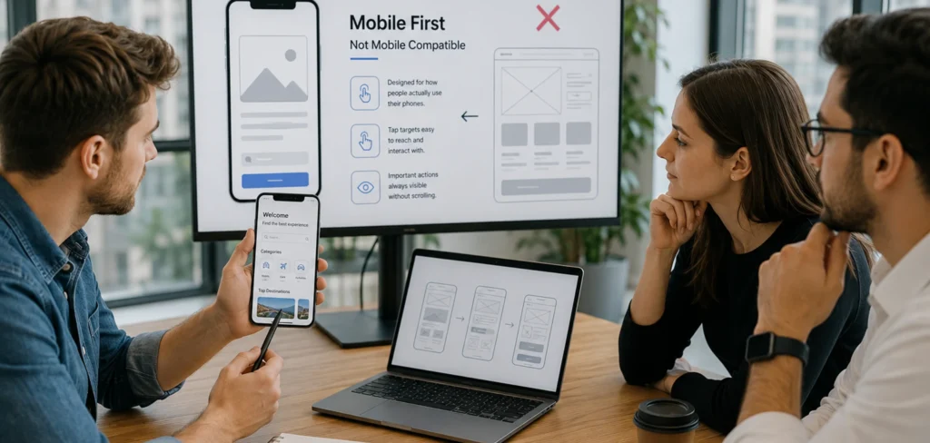 Design Mobile First, Not Mobile Compatible