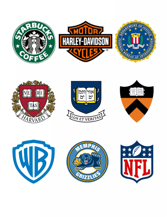  Heritage & Emblem Logos