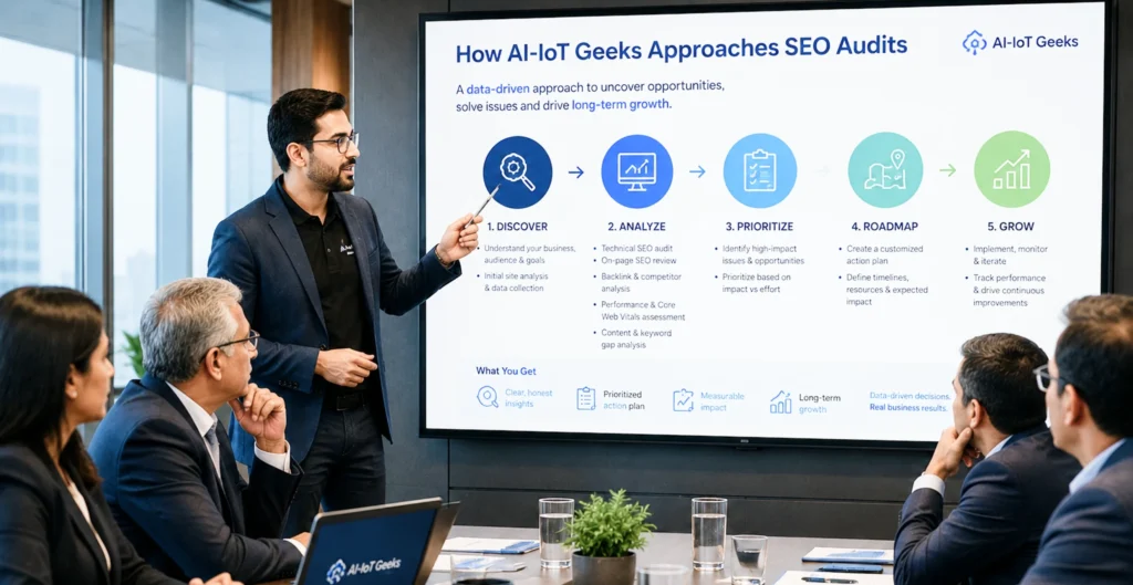 How AI-IoT Geeks Approaches SEO Audits