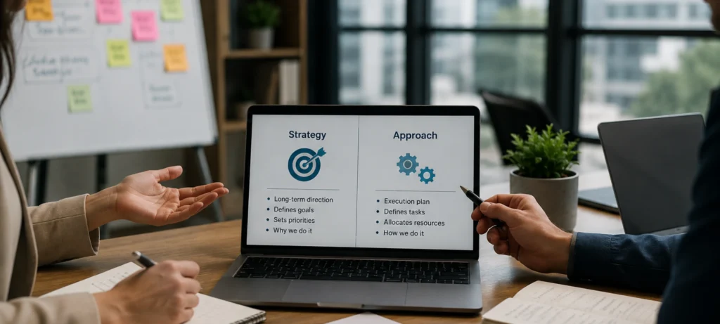 Strategy vs. Approach