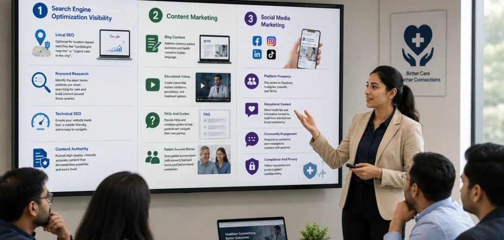What Are The Core Digital Marketing Strategies For Healthcare Organizations_