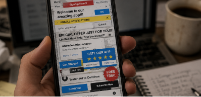 Apps with bad ux