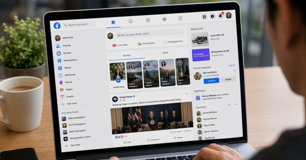 Facebook_ A Homepage Built for Everything, Useful for Nothing