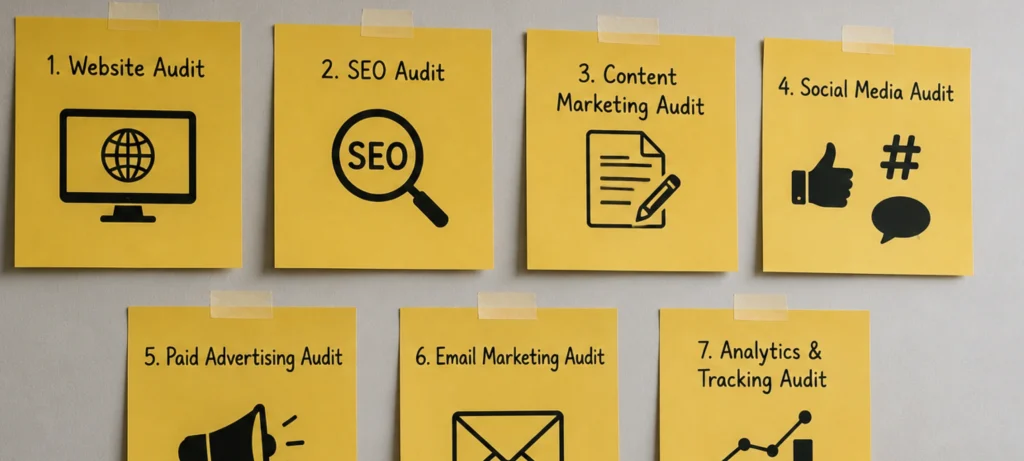 What Are The 7 Key Components Of A Digital Marketing Audit