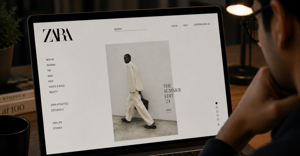 Zara_ A Website That Forgot to Help You Shop