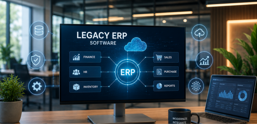 Legacy ERP system