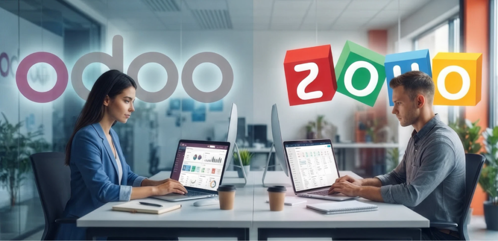 Odoo vs zoho