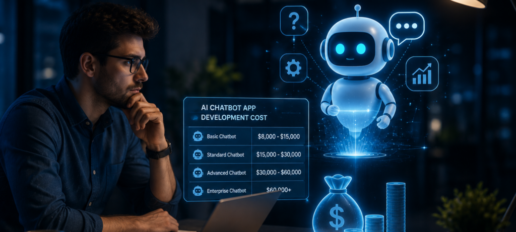 How Much Do AI Chatbot App Development Services Cost In 2026