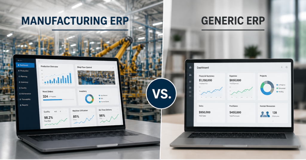 Manufacturing ERP vs. Generic ERP