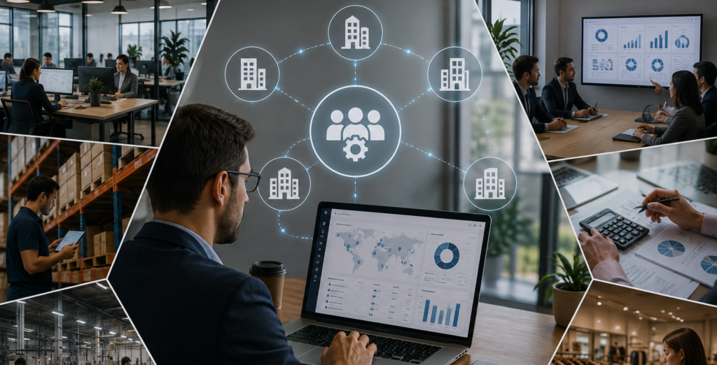 Multi-Entity and Multi-Company Management