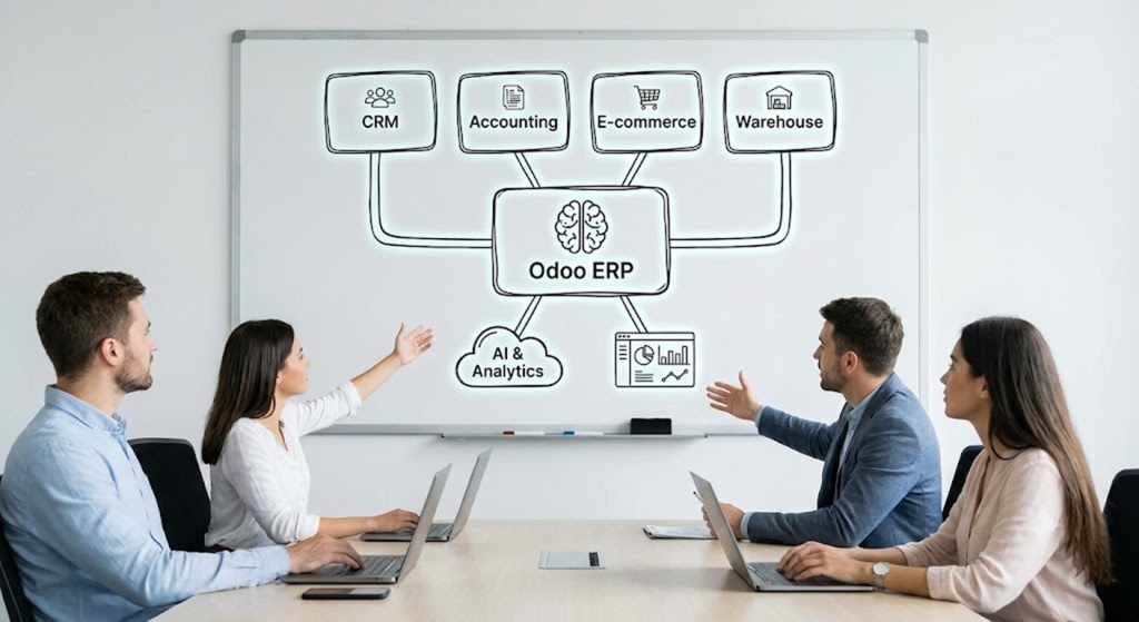 Odoo ERP Integration Architecture