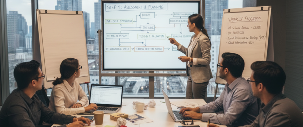 The step by step legacy erp migration process
