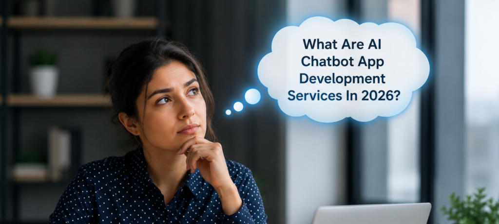 What Are AI Chatbot App Development Services In 2026