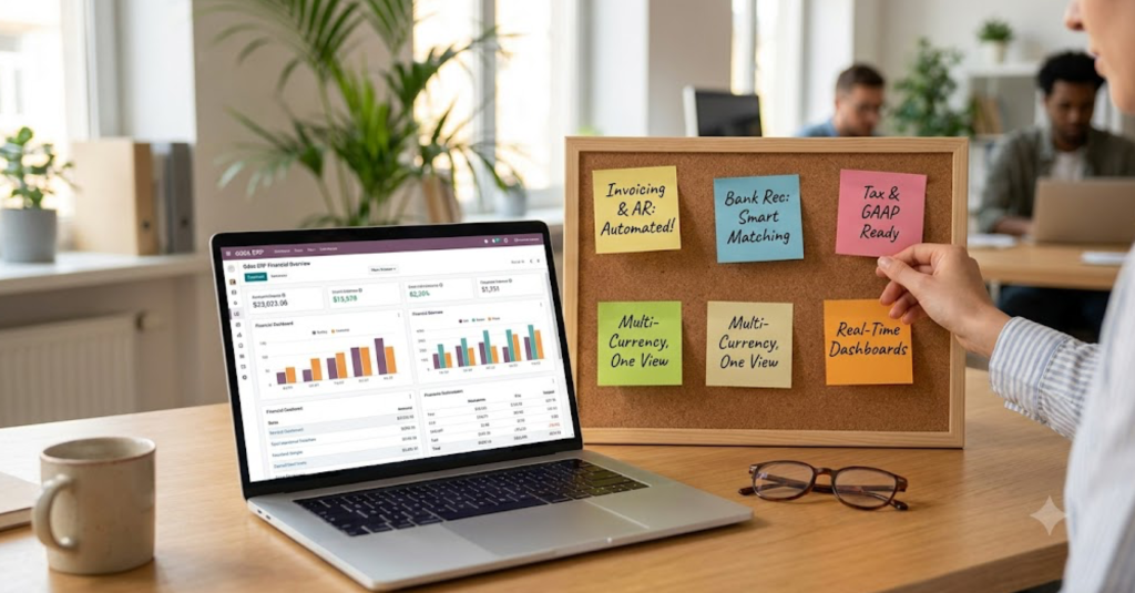 What Are The Key Features Of Odoo ERP For Accounting In US Businesses