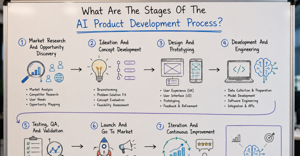 What Are The Stages Of The AI Product Development Process